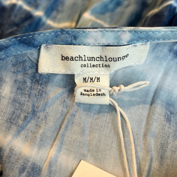 NWT Beach Lunch Lounge Tie Dye Sleeveless Lightweight Maxi Sundress Sz Medium - Picture 10 of 10